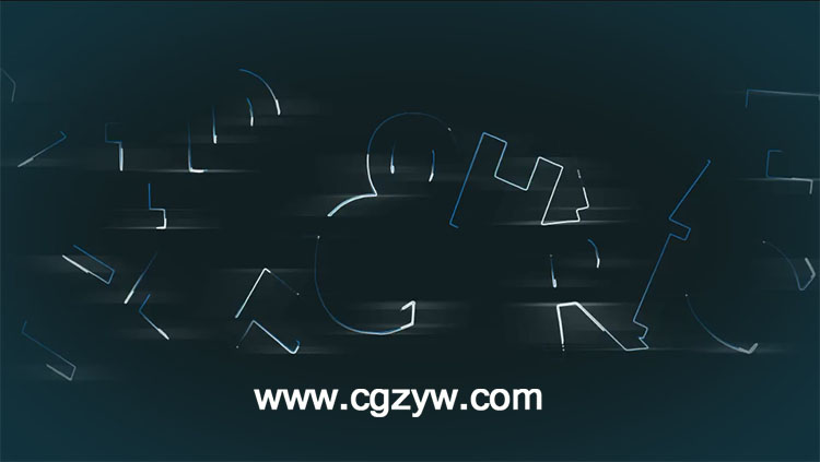 7组高科技电流logo展示AE模板,Videohive Logo Electric