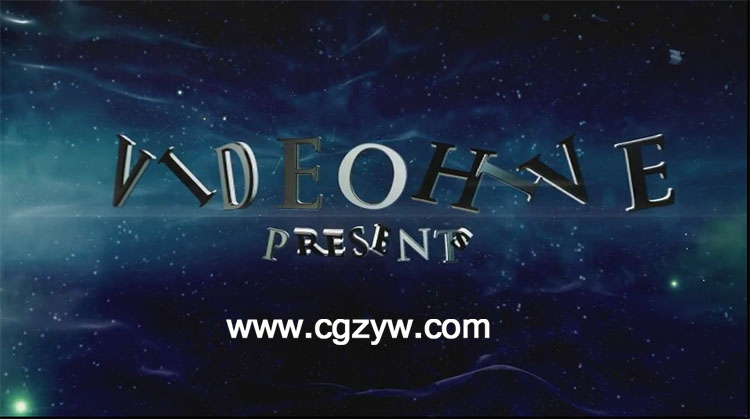 电影片头动画AE模板，Blockbuster Trailer 7