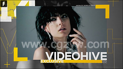 AE模板-现代时尚镜头包装动画 Modern Times