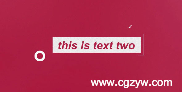 AE模板-文字运动图形动画-Type Boom