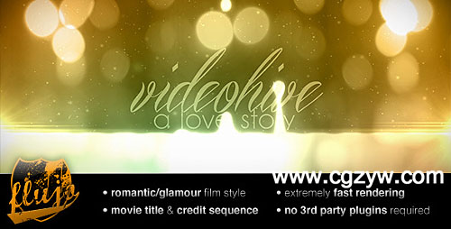 AE模板-电影片头标题动画Movie Title