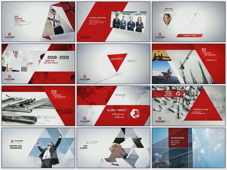 AE模板-Videohive 公司宣传企业级包装动画视频演示片头