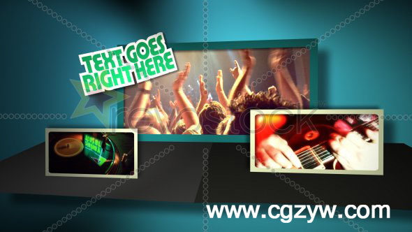 AE模板-简单的书本弹出动画Simple Pop Up Book