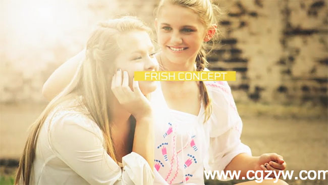 AE模板- 简洁时尚幻灯片展示 VideoHive Clean Slideshow