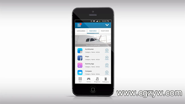 AE模板-手机APP产品宣传动画模板Mobile App Promo – Story 2 – The Appres
