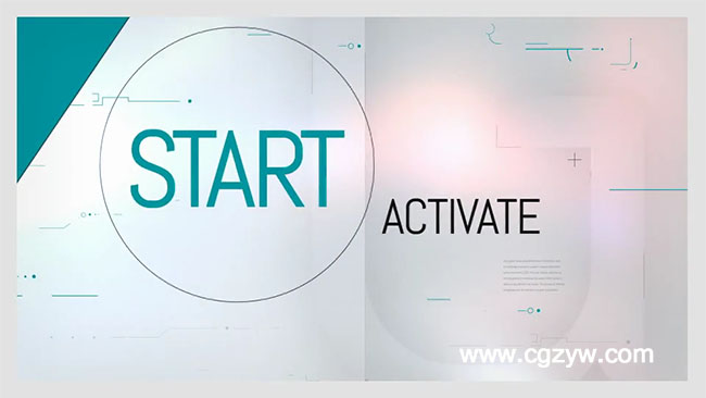 AE模板- 科技感线条文字信息介绍 VideoHive Integrated Typography