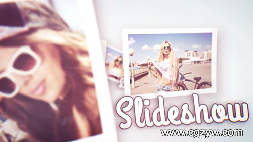 AE模板-空间照片穿梭展示 Clean 3D Slideshow Gallery