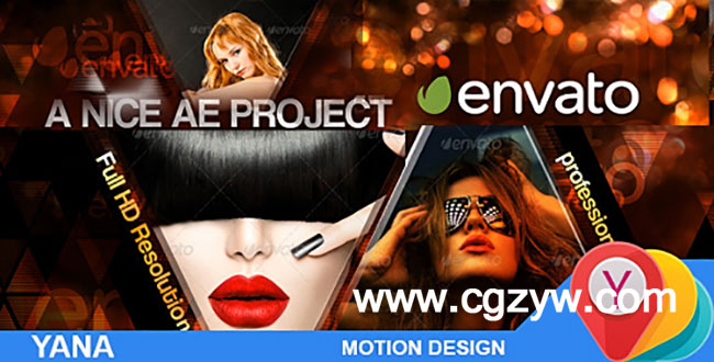 AE模板-美丽时尚都市展示Fashion City