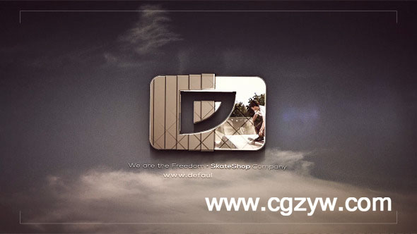 AE模板-时尚企业公司logo演绎模板 stylish-company-logo