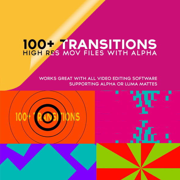 AE模板-100组MG转场动画9939119-100-alpha-transitions-pack