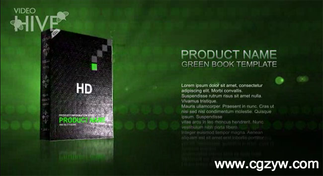 AE模板-书籍与DVD产品展示模板包Showcase Templates Pack