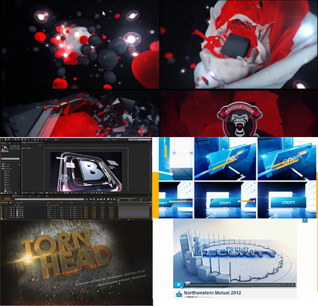 AE和C4D电视包装经典教程合集16部-图片1