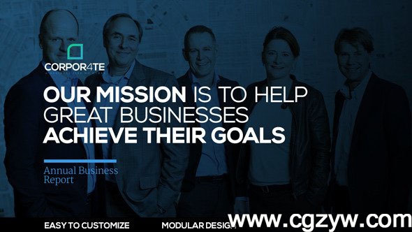 AE模板－公司企业人员信息介绍Corporate Financial Presentation