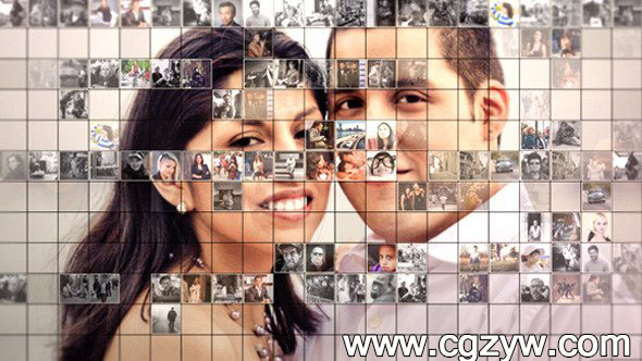 AE模板－150张照片汇聚相册展示150 Photo Gallery