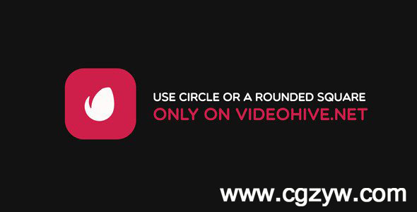 AE模板-扁平化液体效果展示动画 Flat Liquid Logo