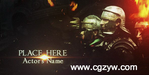 AE模板-史诗电影标题动画展示模版 VideoHive Cinematic Titles The Imperator