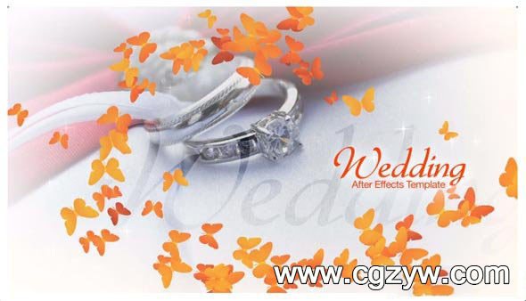 AE模板-干净简单的婚礼展示ma-wedding-opener