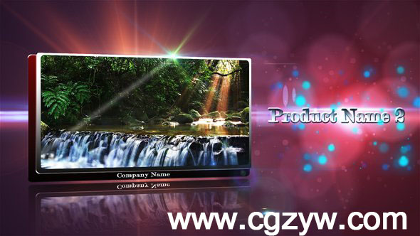 AE模板-文字字幕显示器展示videohive-inspirating-displays