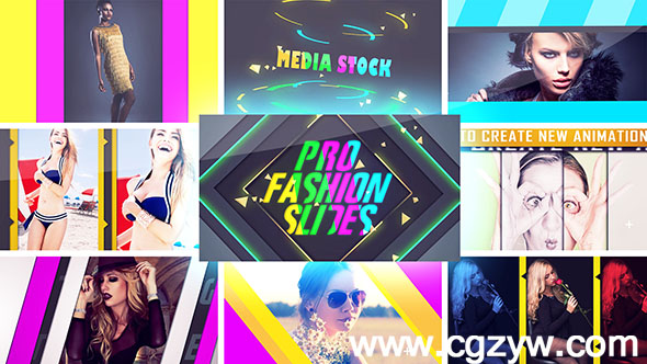 AE模板-时尚幻灯片展示pro-fashion-slides