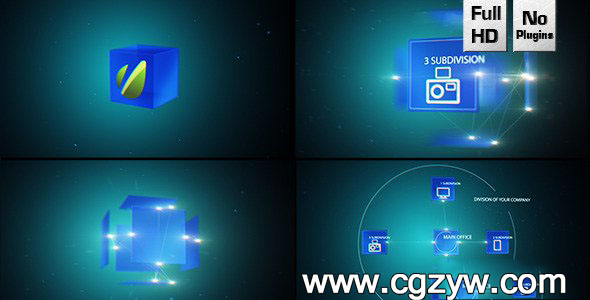 AE模板-公司企业动态图形展示company-scheme-motion-graphic-presentation