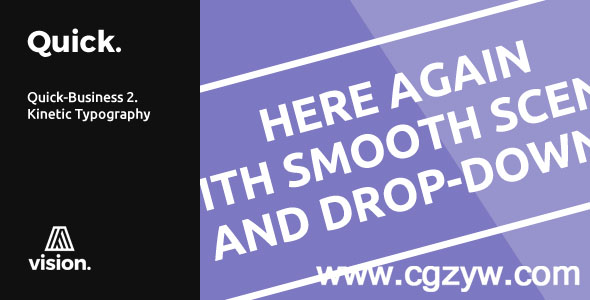 AE模板-简约排版文字字幕 促销宣传标题