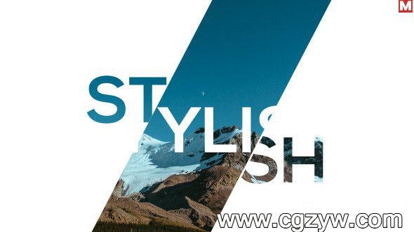 AE模板-电视节目预告画面分割照片相册动态展示