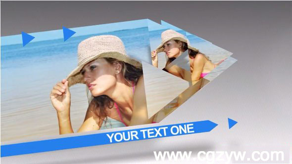 AE模板 公司企业幻灯片切割特效转场栏目包装展示