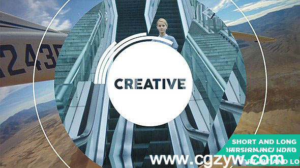 AE模板-MG图形切割幻灯片特效转场字幕标题栏目包装视频展示