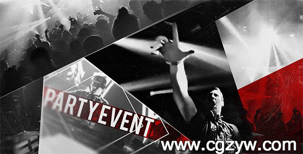 AE模板-聚会活动推广KTV广告宣传活动晚会videohive-party-event-promo