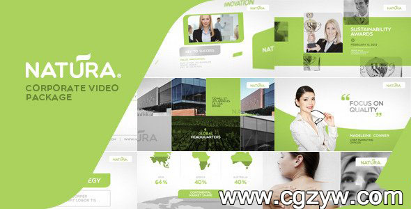 AE模板-完整公司企业专题宣传视频产品服务合作展示