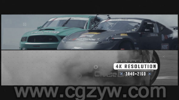 AE模板 大气炫酷信号故障乱符闪烁分割片头展示