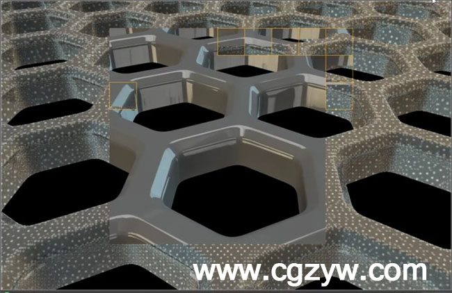 C4DR16制作六边形建模教程 Making a 3D Hexagon Mesh
