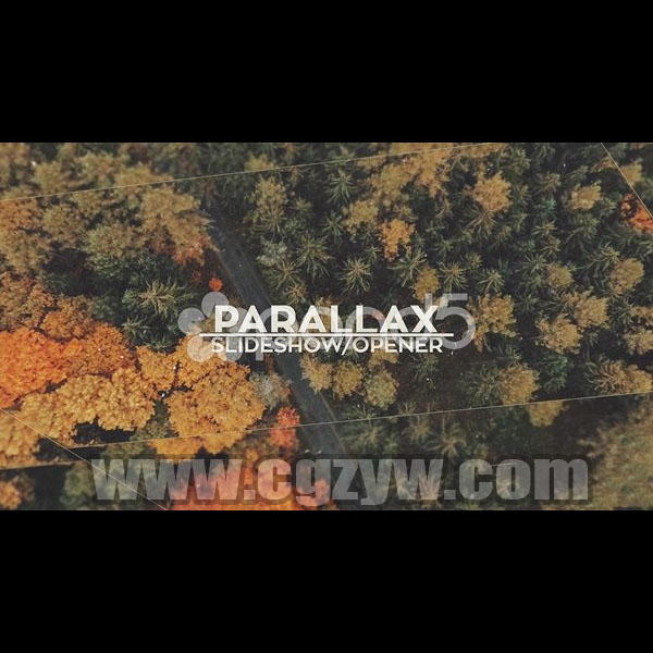 AE模板切割 分割线玻璃样式风景旅游图片展示环游世界源文件工程