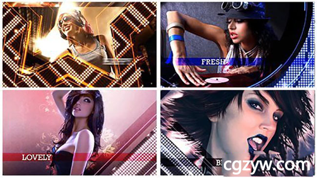 AE模板-时尚潮流炫酷动感震撼宣传片头展示源文件