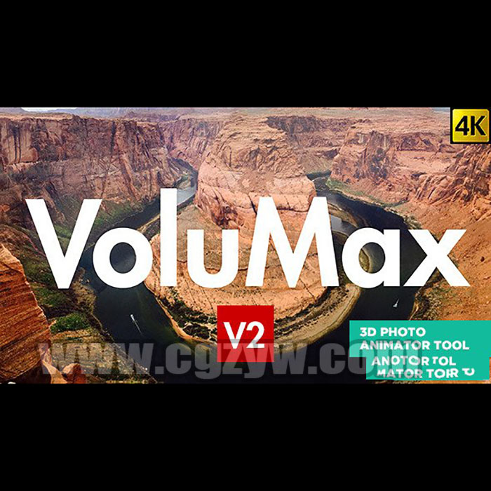 AE模板-二维照片转换3D效果摄像机推拉旋转景深动画展示+教程