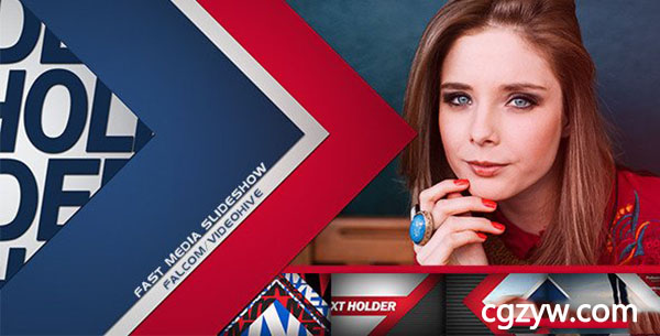 AE模板-动感优雅时尚体育节目预告开场视频展示 免费下载