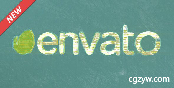 AE模板-复古卡通MG动画Logo开场 Cel Animation Logo 免费下载