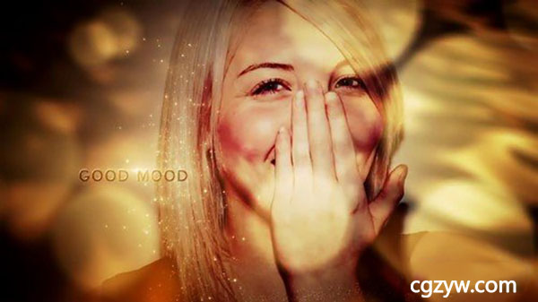 AE模板-时尚优雅梦幻光晕粒子颁奖典礼婚礼视频片头展示