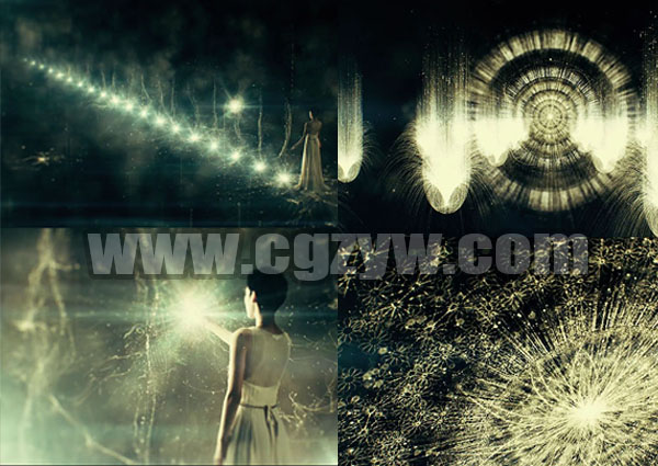 AE和C4D高级案例精品包装教程超级绚丽粒子场景《The Moment of Beauty》+工程文件-图片1