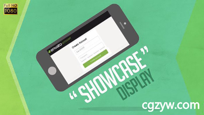 AE模板-电脑手机iPad商品图片扁平化展示 Showcase Device Display 免费下载