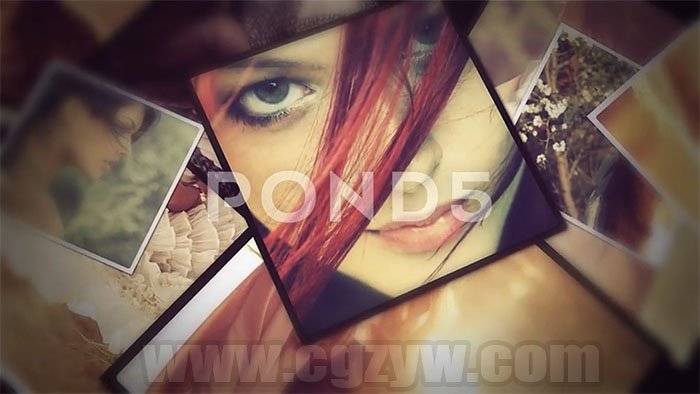 AE模板-怀旧复古旅游风景电子相册幻灯片展示 免费下载