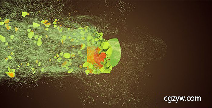 AE模板-粒子破碎 Logo标志展示效果 Motion Particles Logo 免费下载