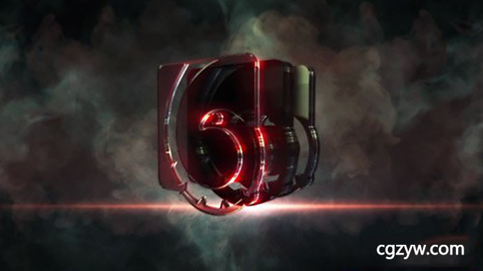 AE模板-E3D三维钢铁质感游戏电影文字Logo开场标志片头 Steam Power Logo 免费下载