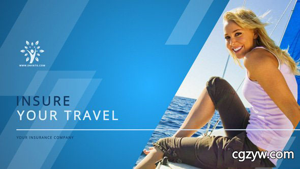 AE模板-商务金融医疗保险服务介绍开场 Insurance Services Presentation 免费下载