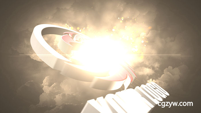 AE模板-震撼金色粒子史诗大片游戏电影预告片宣传片logo演译开场展示