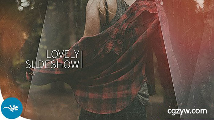 AE模板-唯美复古老照片甜蜜爱情回忆幻灯片展示片头 Lovely Slideshow 免费下载