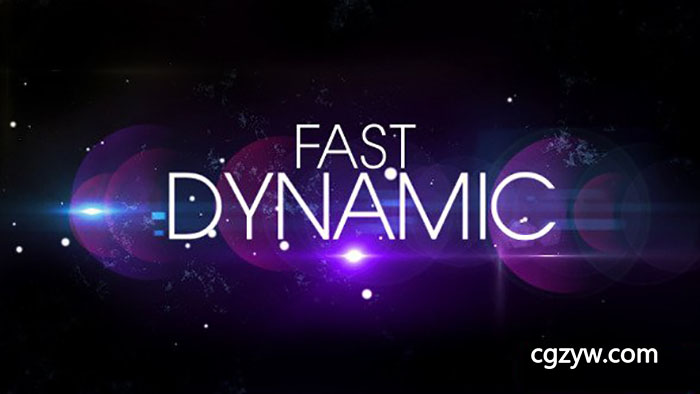 AE模板-闪光漏光视频旅游社交聚会快速展示 Fast Dynamic Slideshow 免费下载