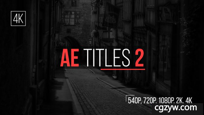 AE模板-50个商务政治人名字幕条标题动画 AE Titles 2 免费下载