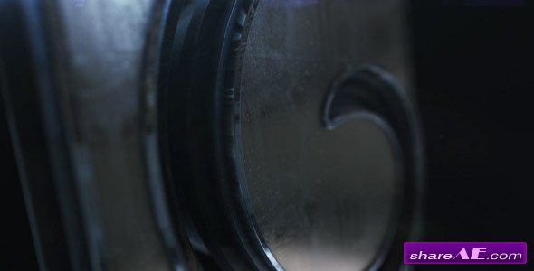 AE模板-E3D钢铁质感黑暗游戏文字Logo展示 Darkness Logo Reveal免费下载