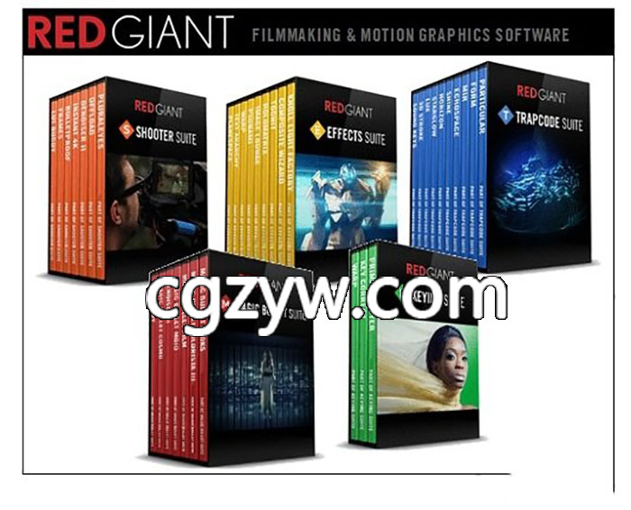红巨星插件合集Red Giant All Suite for Adobe CS5/CS6/CC/CC2014/CC2015/CC2015.3 Win/Mac(7.4更新)